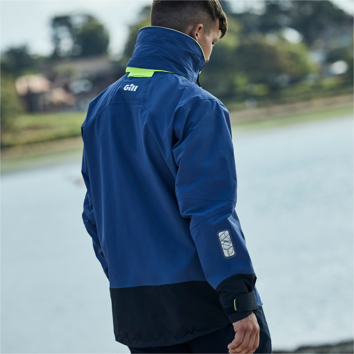 2023 Gill Mens OS3 Coastal Sailing Jacket OS32J - Ocean